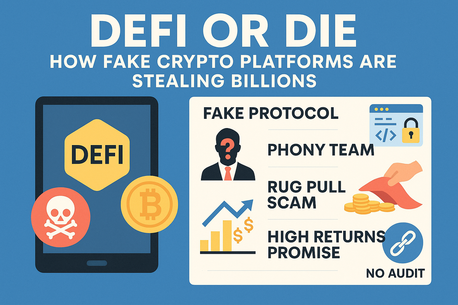 DeFi or Die: How Fake Crypto Platforms Are Stealing Billions from Investors  | by MintonFin | Medium