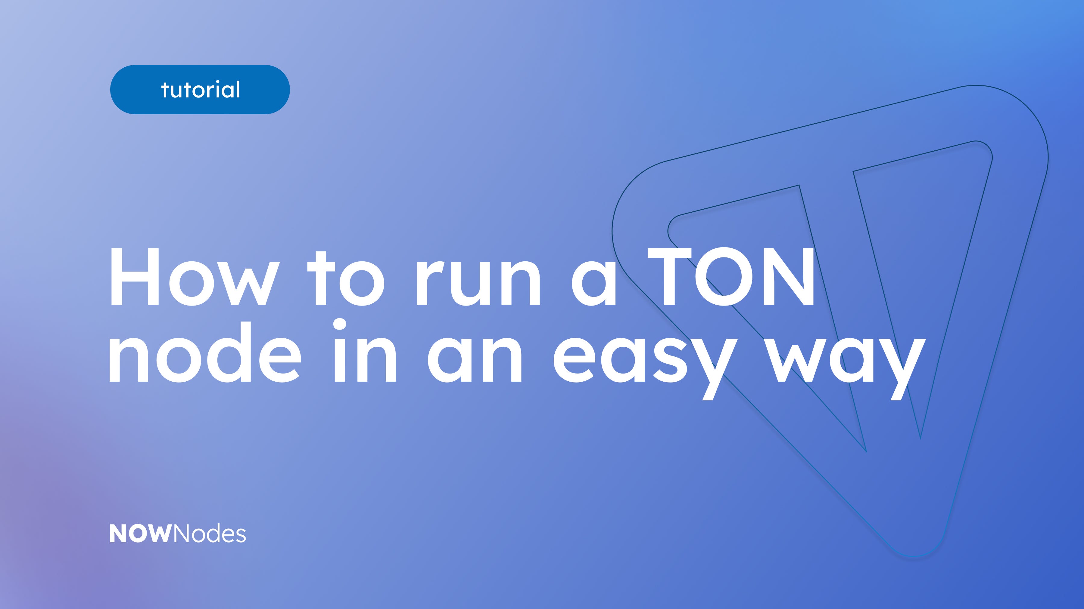How to run a TON Full Node: Easy way | by NOWNodes | Medium