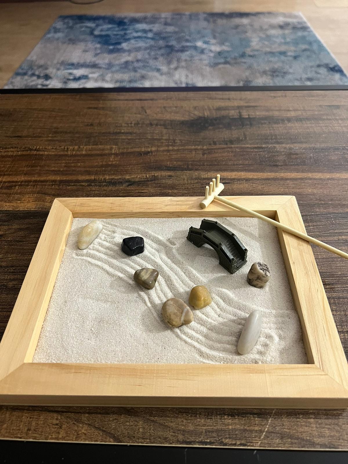 On Zen Gardening. Stumbled upon a mini Zen gardening kit… | by Kushal Shah  | Medium, image size:1200x1600