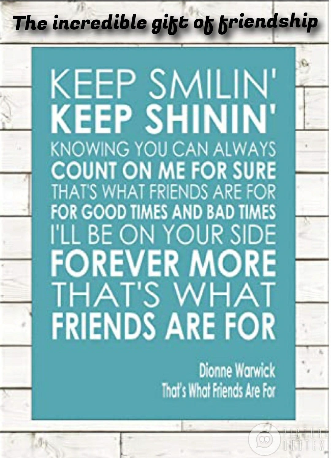 The incredible gift of friendship | by Treadmill Treats | Medium, image size:1080x1496