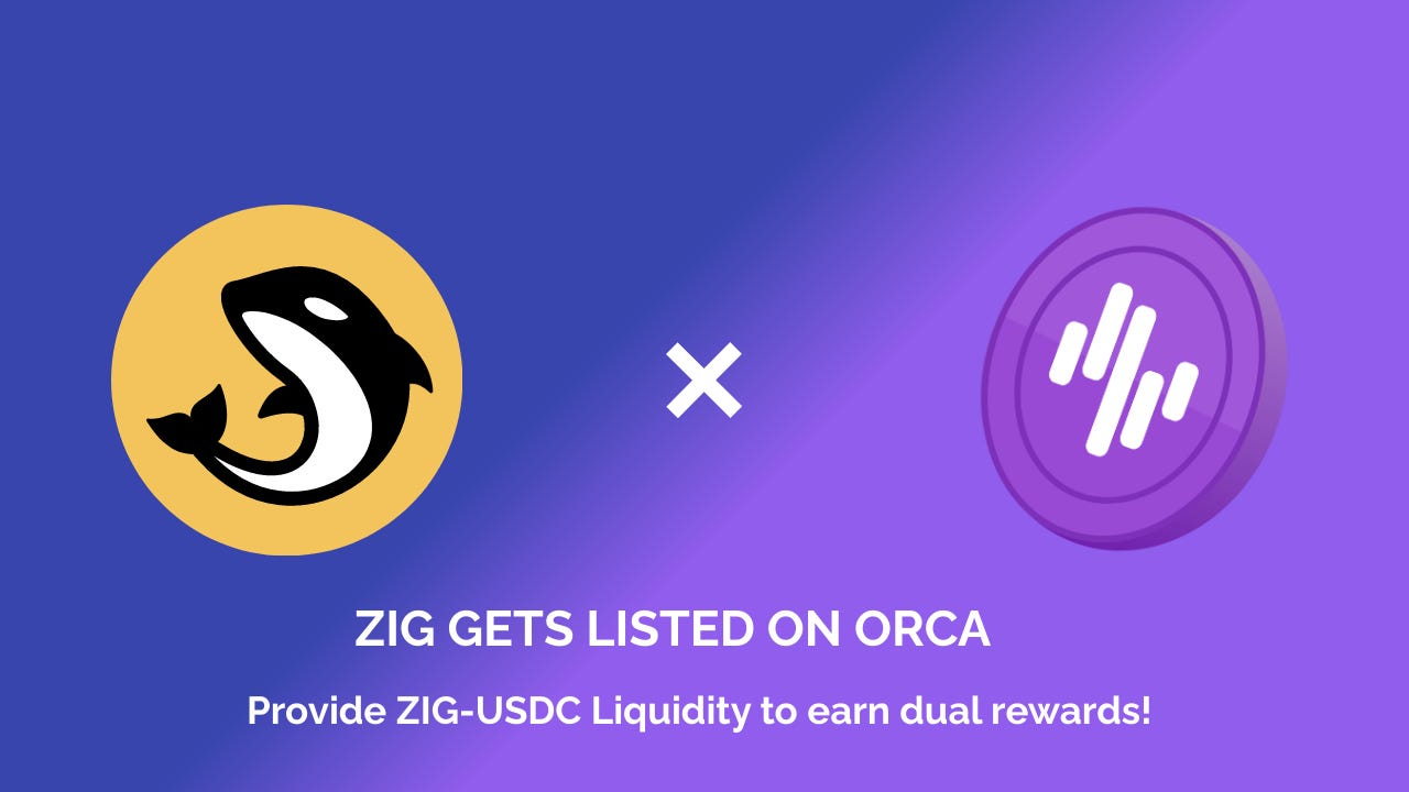 ZIG is now listed on the Solana-based ORCA DEX! | by Zignaly | Zignaly |  Medium