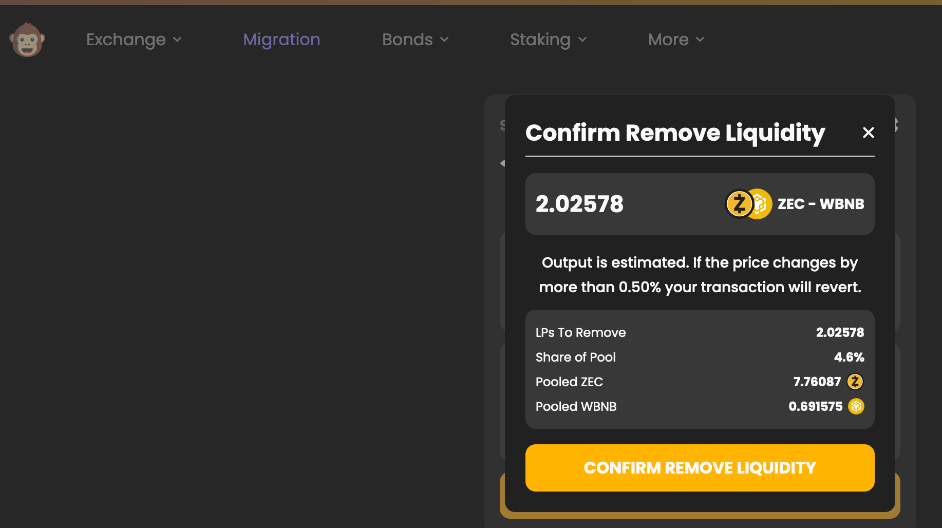 How to withdraw LPs from corrupted front end websites | by AndyDangBC |  Medium