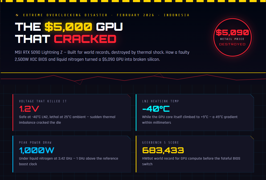 When a $5,090 GPU Meets 2,500 Watts: The Physics of the RTX 5090