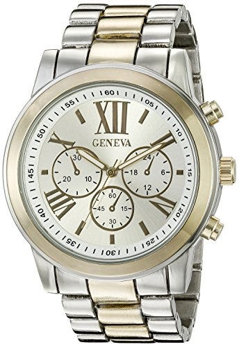 Geneva gold watch. Geneva Quartz Watches are inexpensive  display picture 1