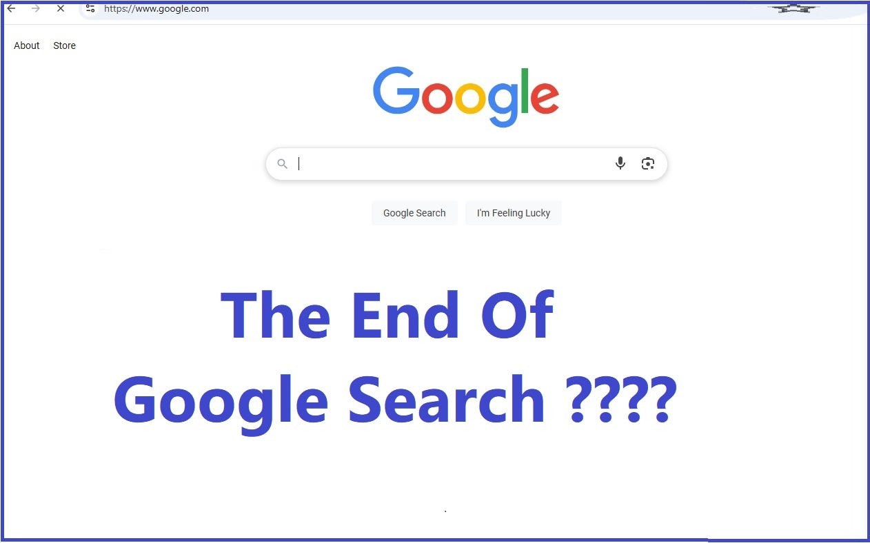 Is This the End of Google Search? | by Faizan Saghir | Medium