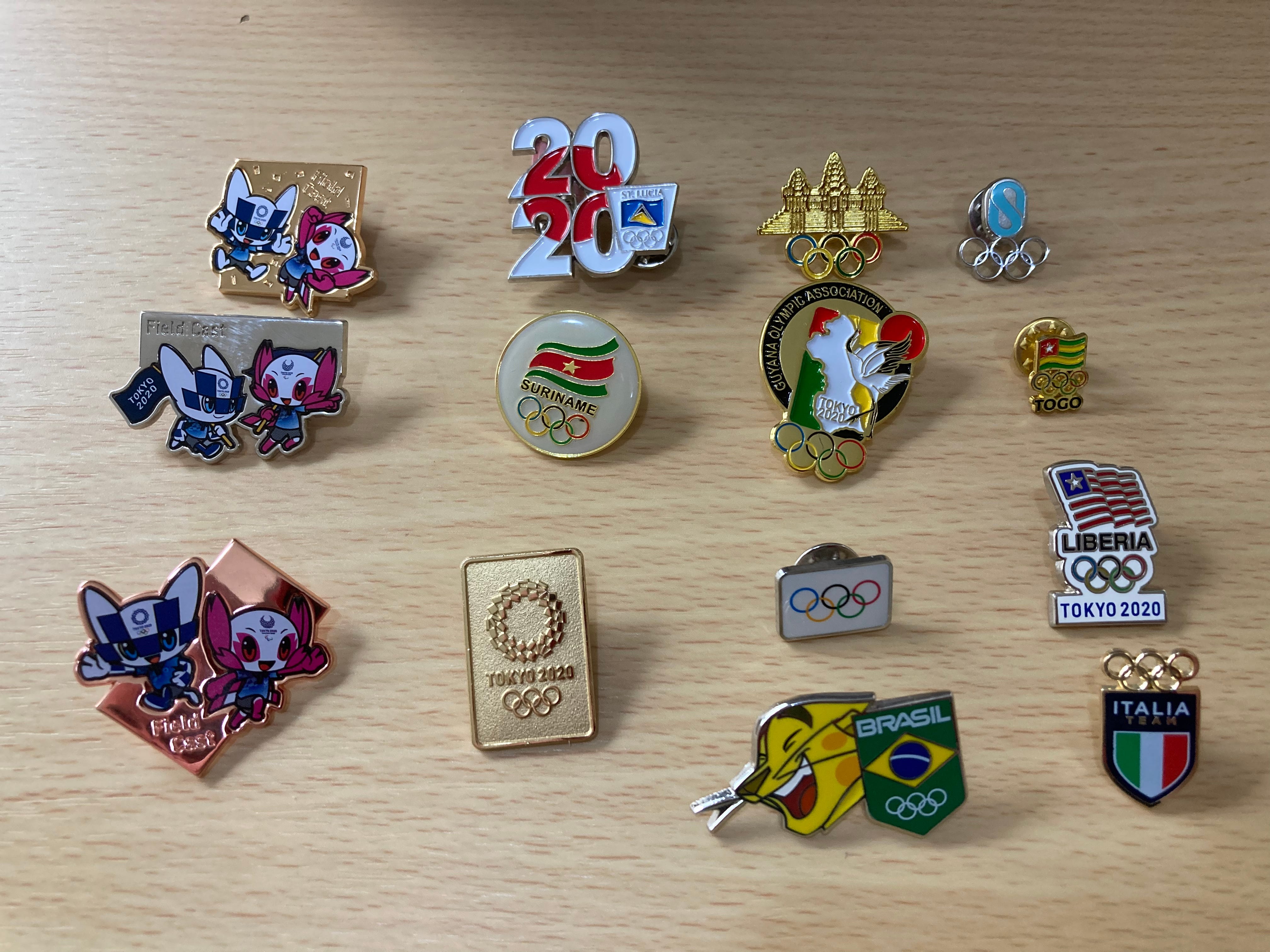 Tokyo 2020 Olympic Pins, A Simple Way to Say Thank You | by