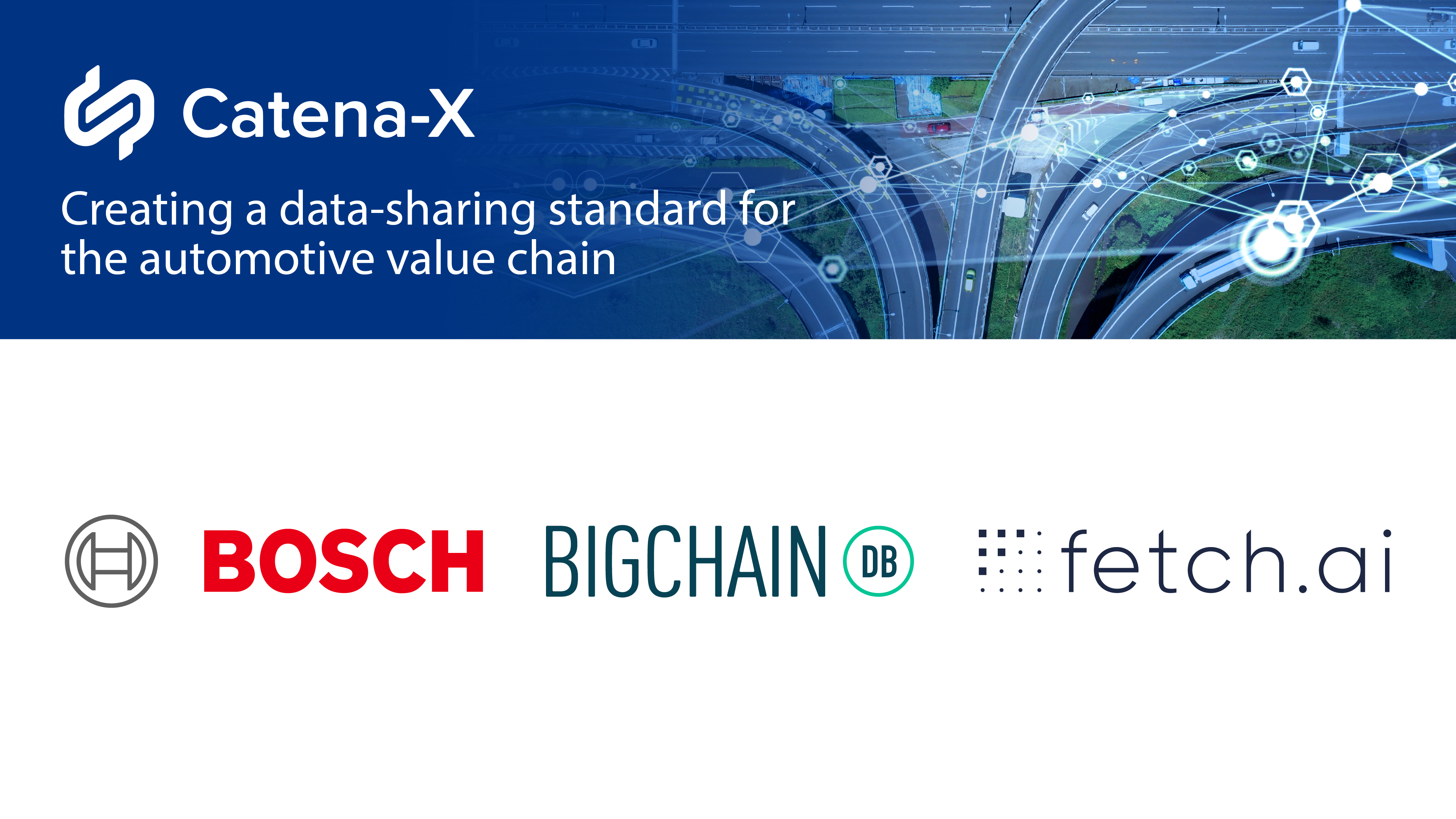 Bosch, Ocean Protocol, represented by BigchainDB, and Fetch.ai have joined  Catena-X, bringing their collective expertise in market, mechanism, and  token design | by Fetch.ai | Fetch.ai | Medium