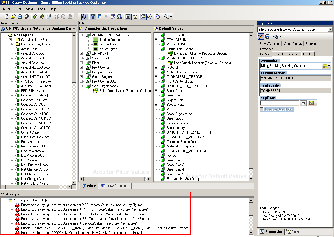 Force Copy Queries from One Info Provider to Another with