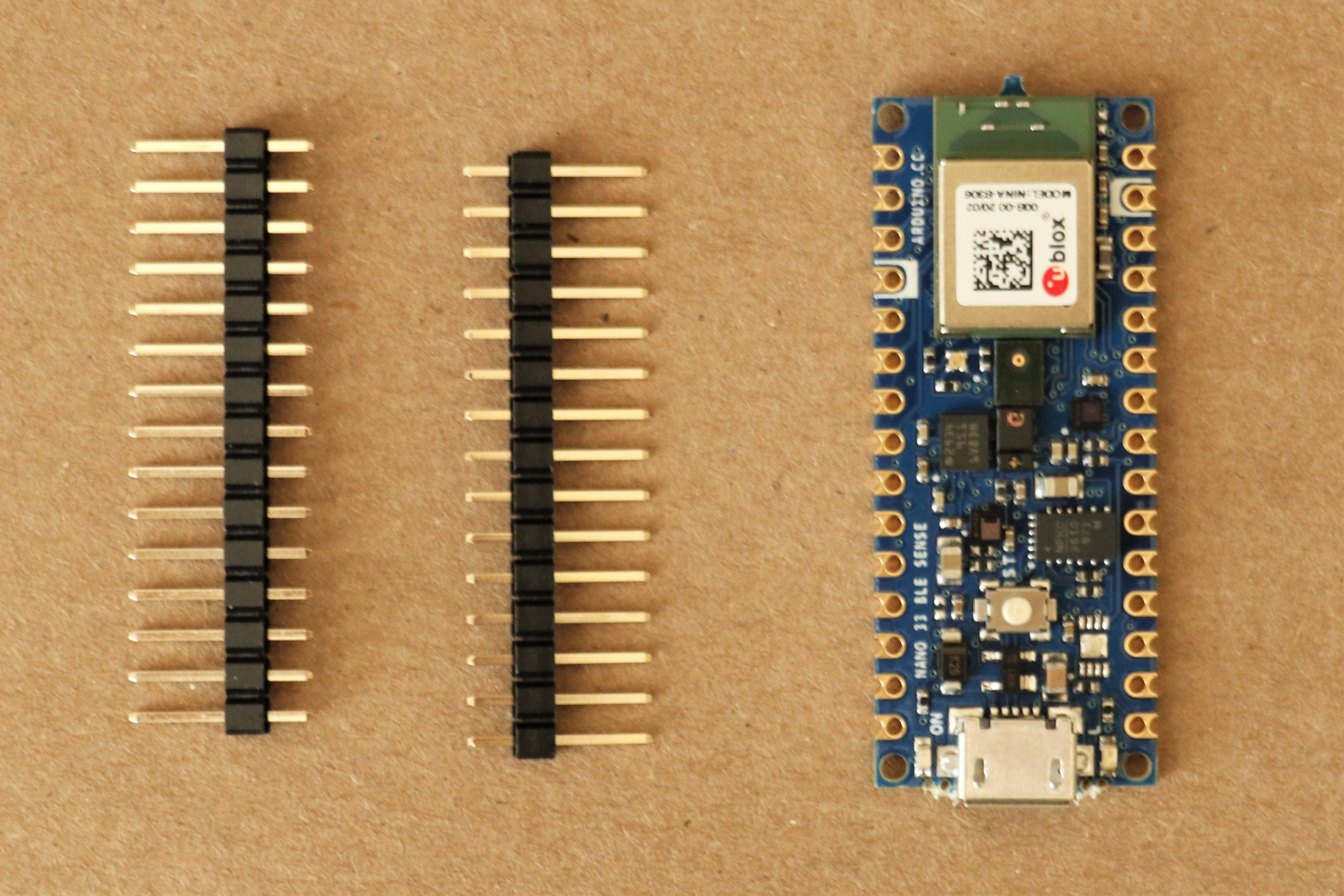 Arduino Nano 33 BLE Sense Rev2 - met voorgesoldeerde headers