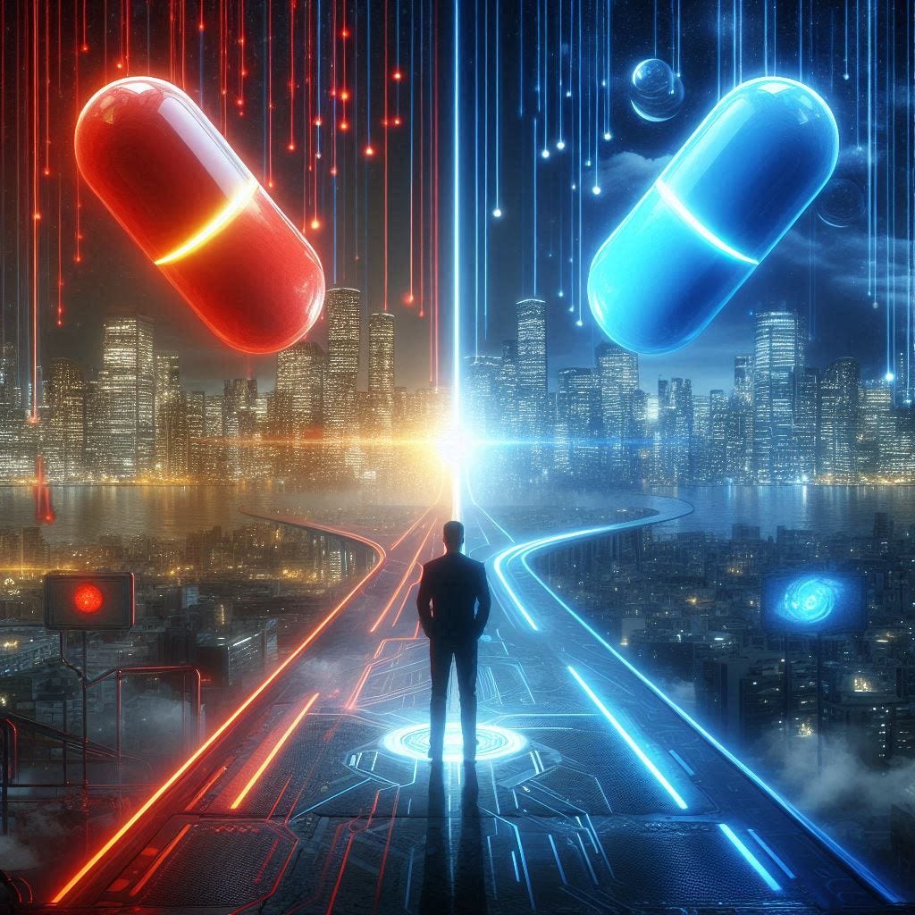 The Matrix Of Entrepreneurship: Red Pill Or Blue Pill? | by André Strand |  Write A Catalyst | Medium