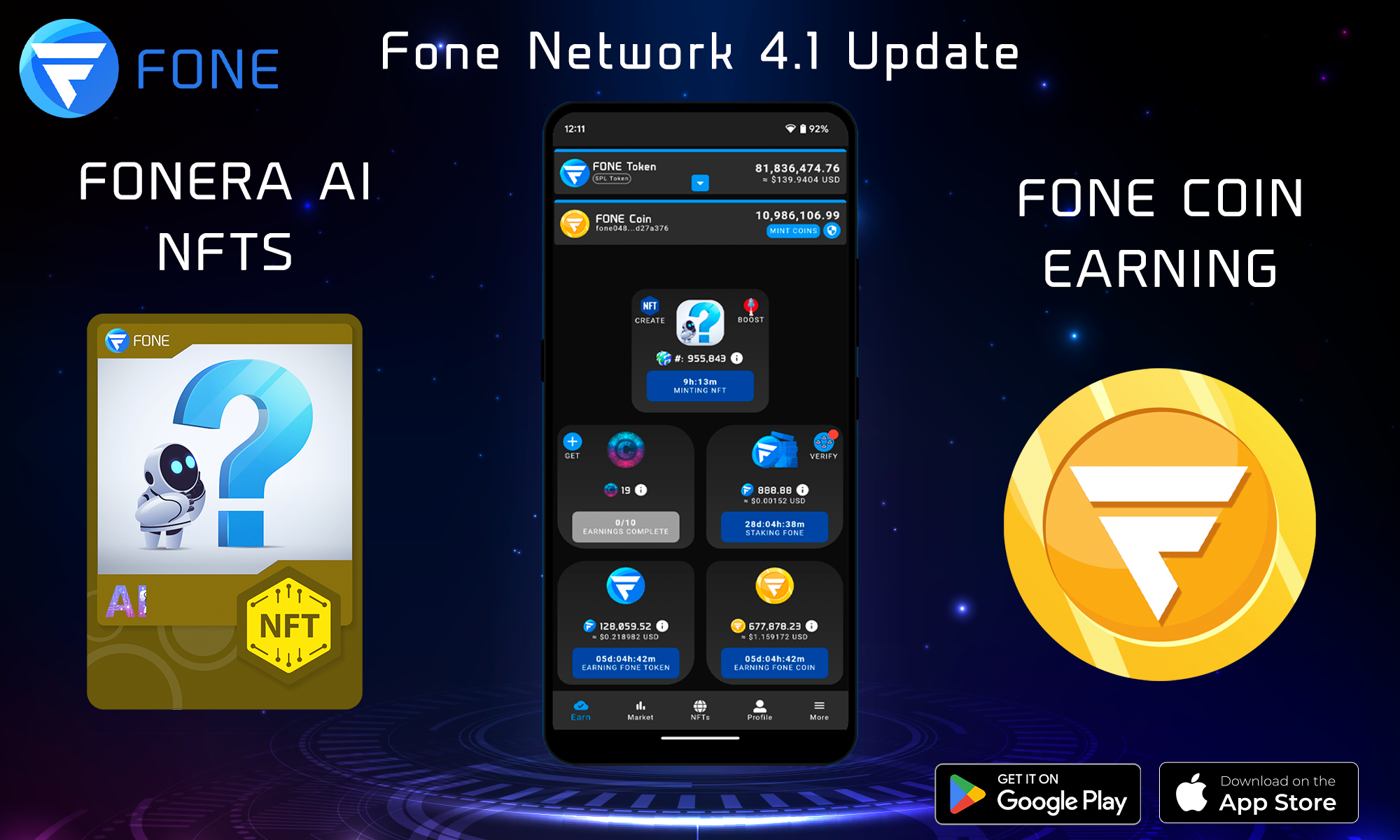 Fone Network 4.1. Hello Everyone, | by FoneBlockchain | Medium