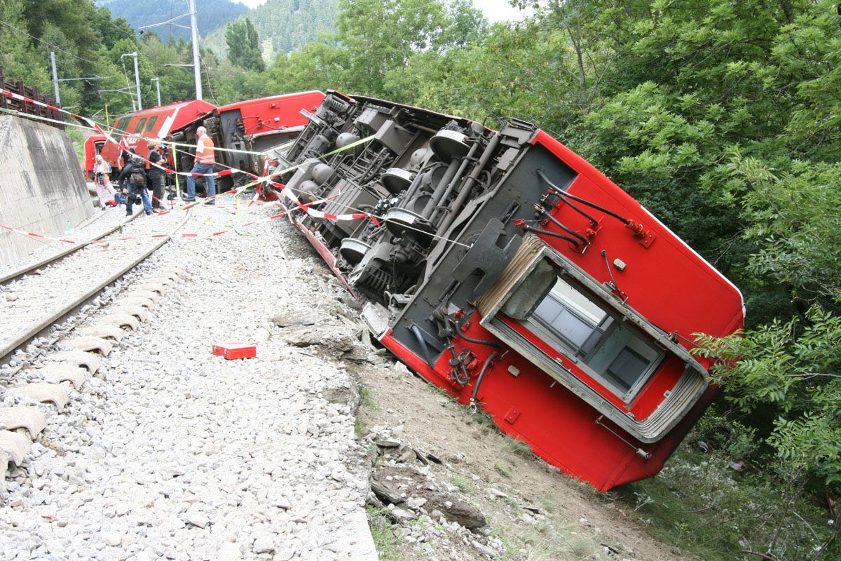 Too Fast Too Soon: The 2010 Fiesch Derailment | by Max S