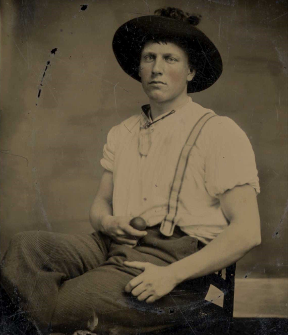 Photographs (and Autographs) of Men Who Played in the First