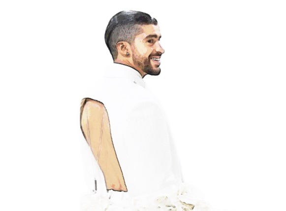 bad bunny backless dress Bad Bunny Goes Backless at Met Gala in All-white Jacquemus Look