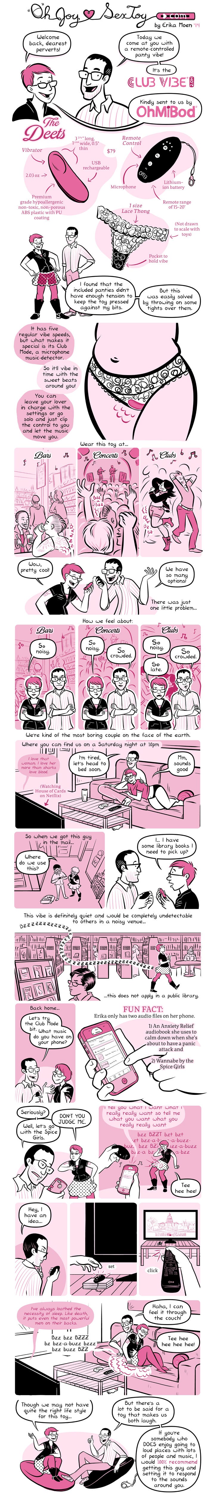 A Remote Control Vibrator In Your Panties | by Erika Moen | The Nib | Medium
