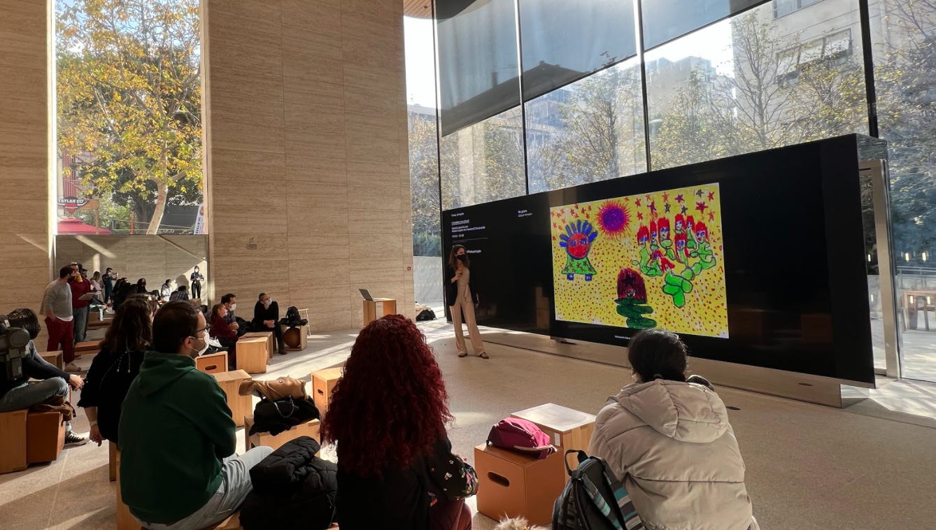 A participant's submission for Meltem Şahin's