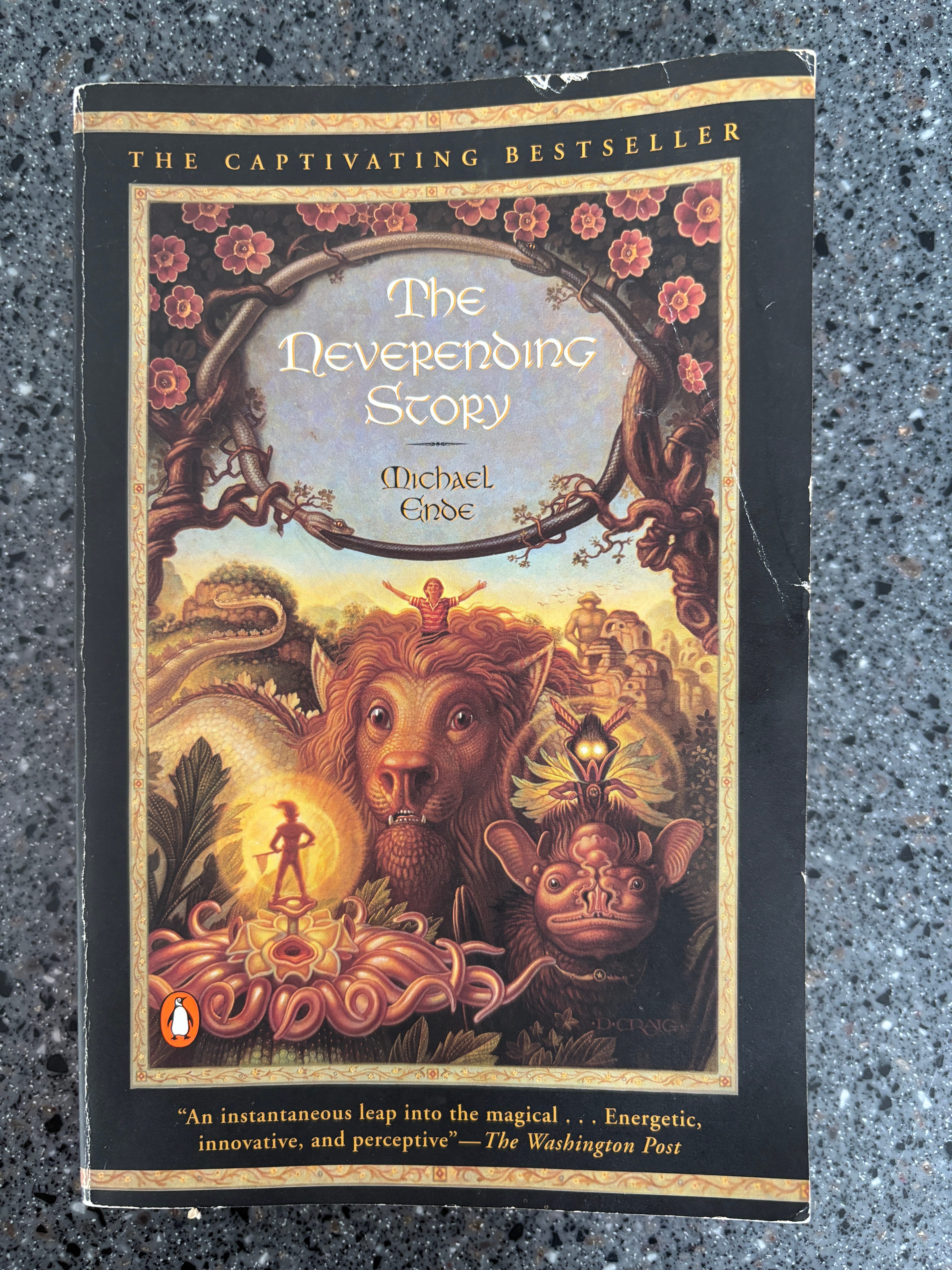 Escape from the swallowing void. The Neverending Story by Michael