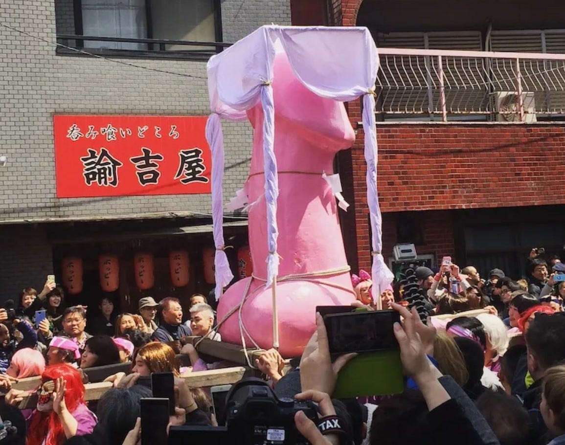 sexpuppen teen A Trip to the Kanamara Penis Festival | by Cris P. Bacon