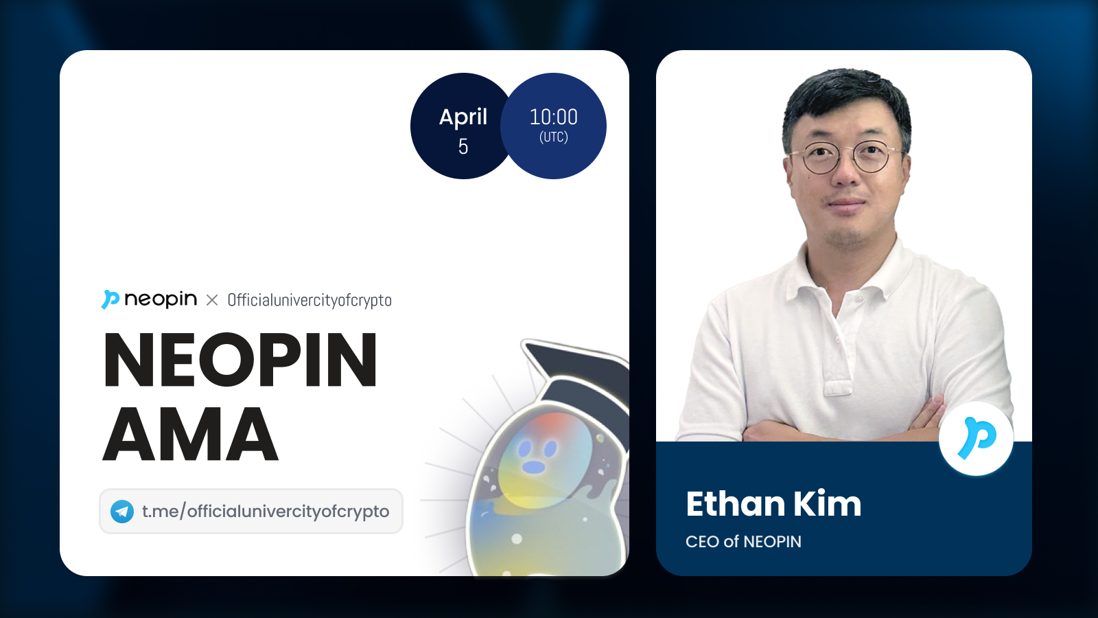 네오핀 X 졸업준비위원회 AMA 리캡. 2024년 4월 5일 오후 7시(KST)에 졸업준비위원회 텔레그램… | by NEOPIN |  NEOPIN | Medium