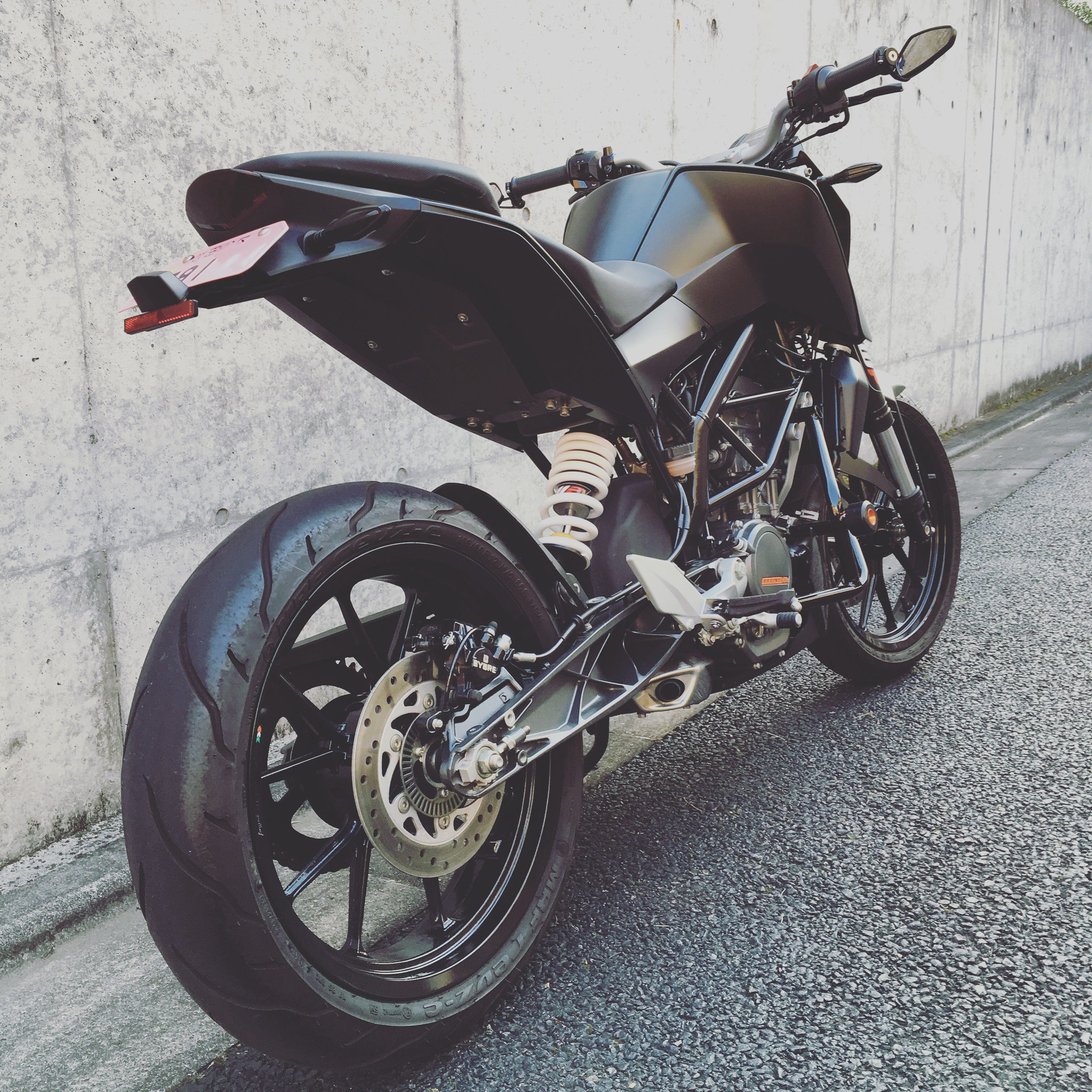 そろそろDUKE125のインプレでも. 2ヶ月ほどかけて、DUKE125の慣らし