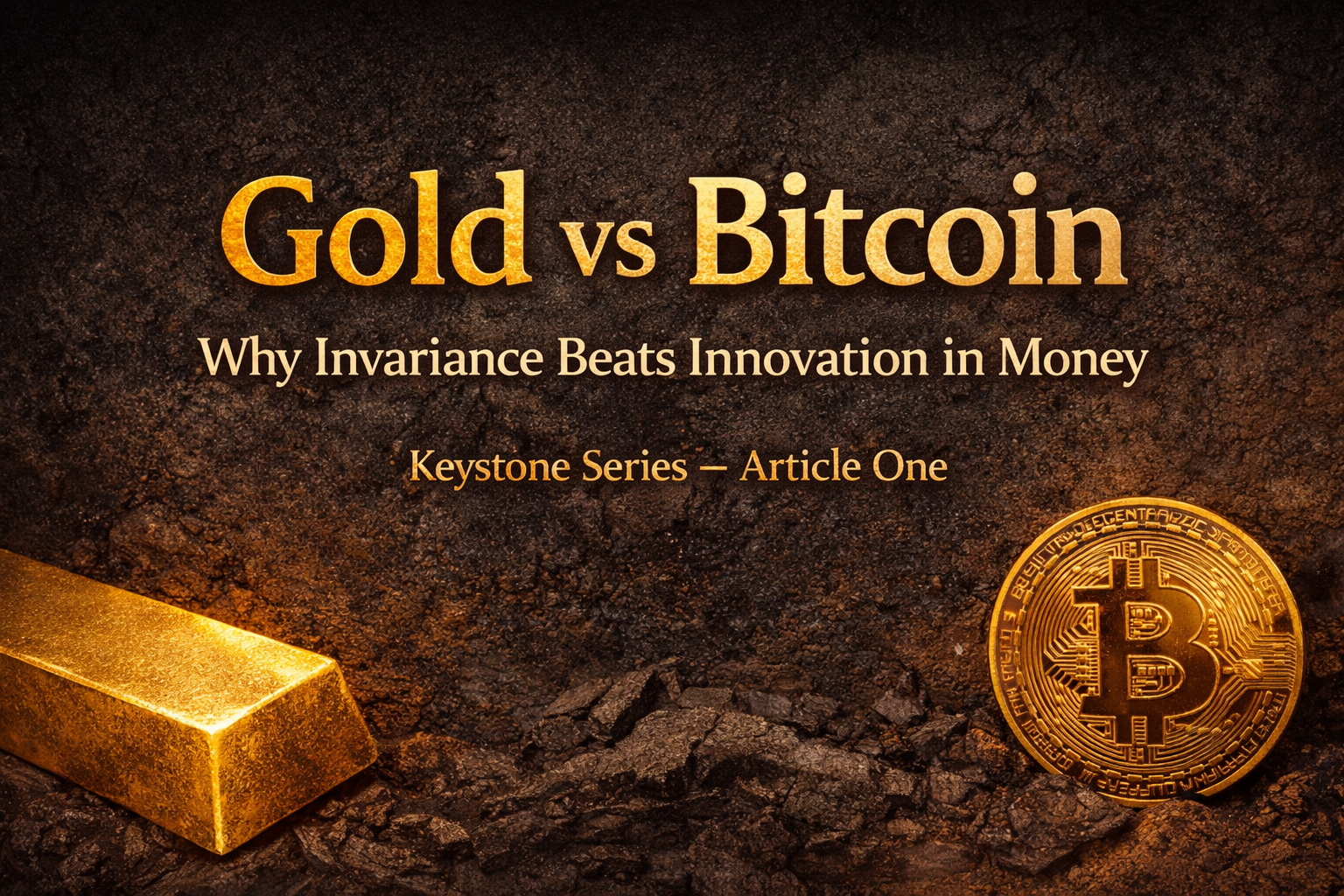 Keystone Series 1: Gold vs Bitcoin | by Ugly Old Goat | Jan, 2026 | Medium