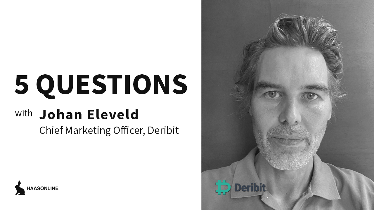 Five Questions with CMO Johan Eleveld from Deribit | by HaasOnline | Medium