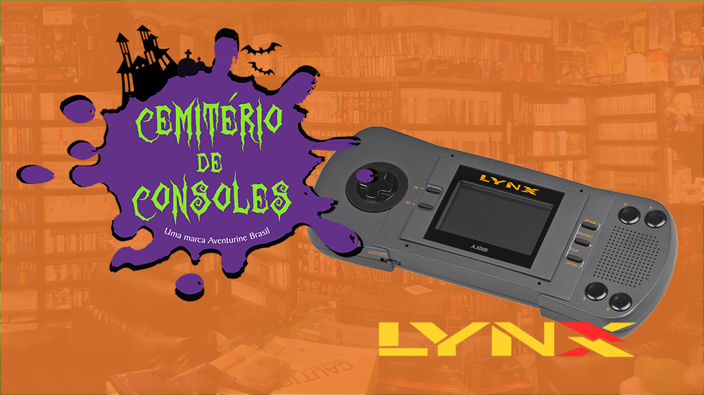 Cemitério de Consoles | Atari Lynx (1989): o primeiro videogame