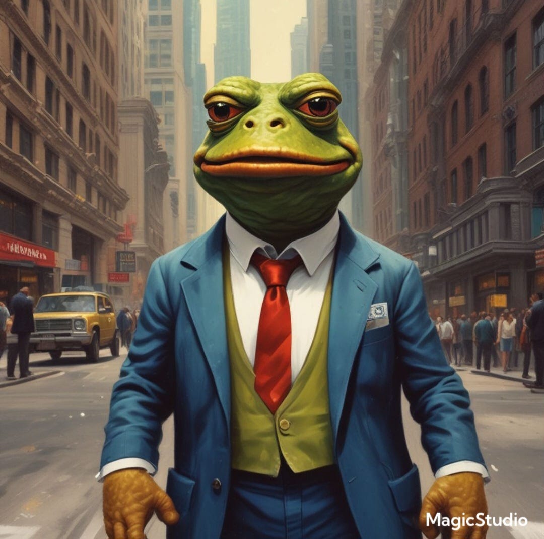 Wall Street PEPE ($WEPE): The Next Big Meme Coin? | by Ryan Douglas | The  Capital | Medium