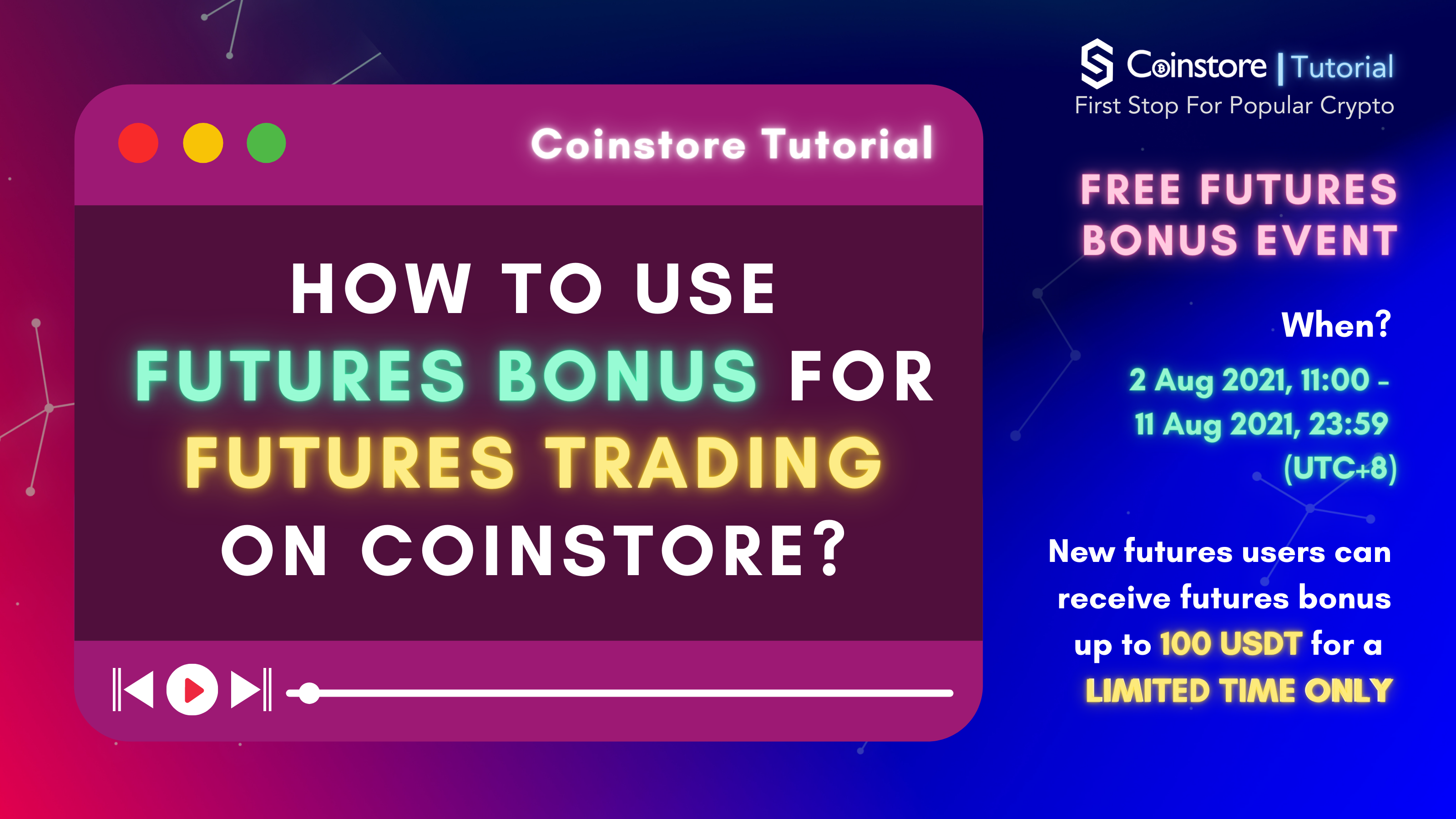 📒Tutorial On How To Use Coinstore Futures Bonus 💰 | by Coinstore |  Coinstore Exchange | Medium