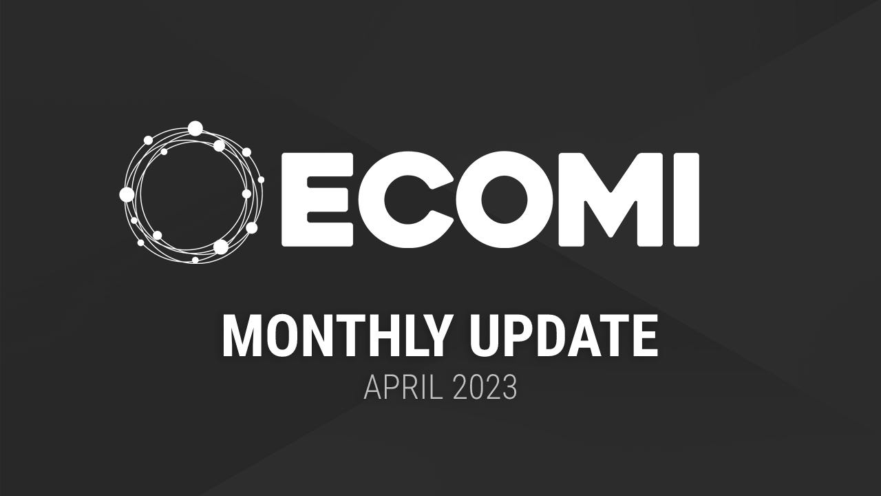 ECOMI Monthly Update: April 2023. The Invisible Woman, Earth Day with… | by  ECOMI | ECOMI | Medium