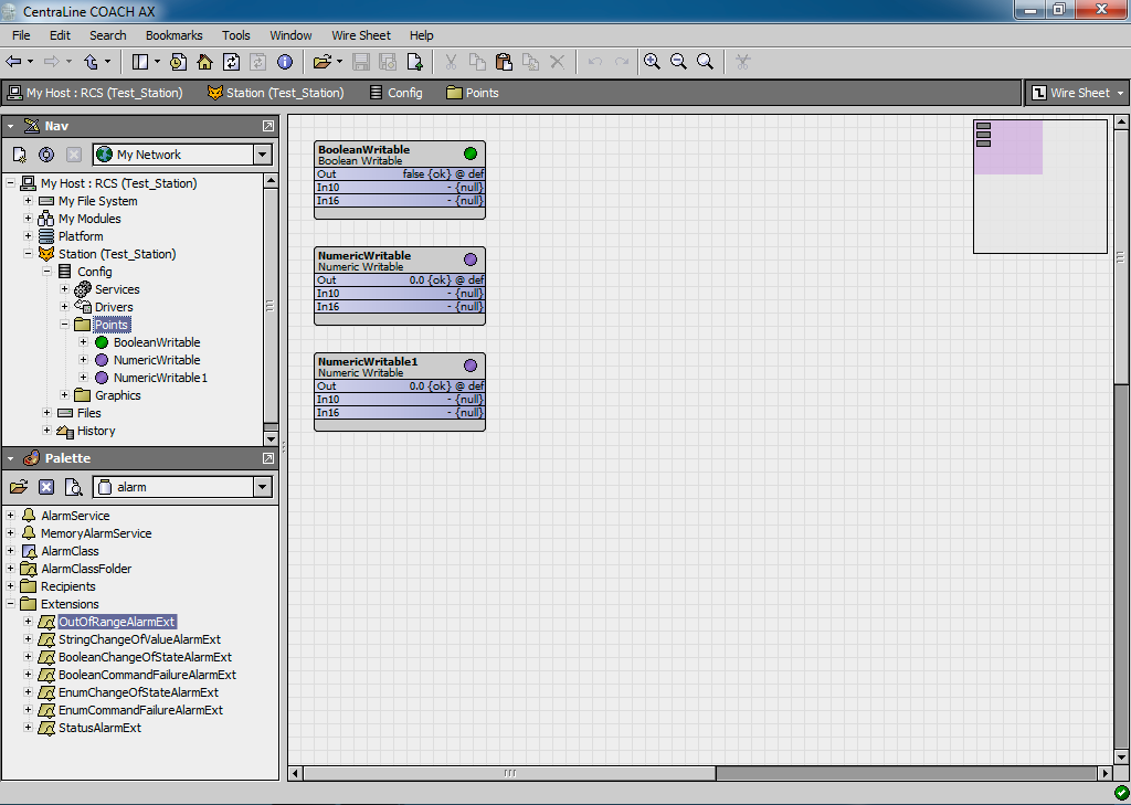 Coach AX and Graphics Part II. Displaying alarms on graphics | by