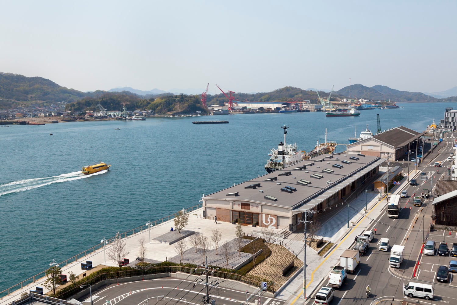 ONOMICHI U2 — the adaptive reuse of an old seaside warehouse into