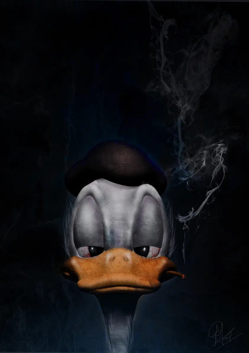 Donald Trump and the Patriotic Duck | by Michael John Scott | Bouncin' and  Behaving Blogs TOO