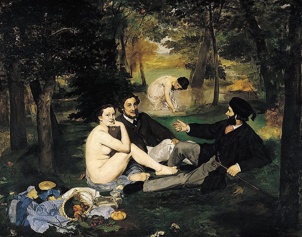 The Luncheon on the Grass” was outrageous, here is why… | by