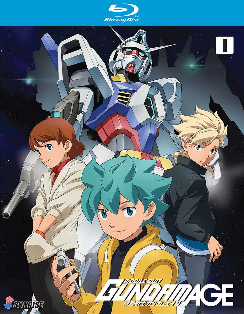 Three Destinies Will Form History: Gundam Age Blu-ray Series