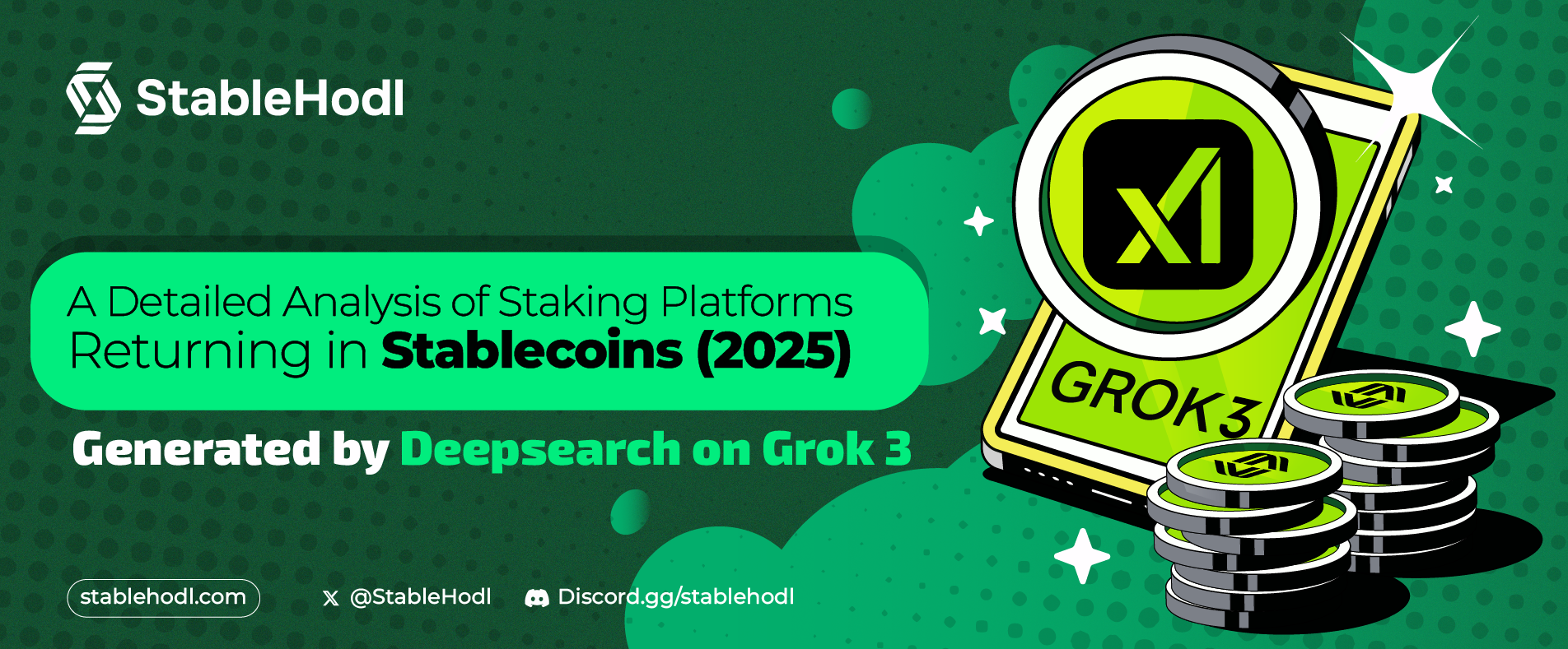 A Detailed Analysis of Staking Platforms Returning in Stablecoins (2025) —  Generated by Deepsearch on Grok 3 | by StableHodl | StableHodl | Medium