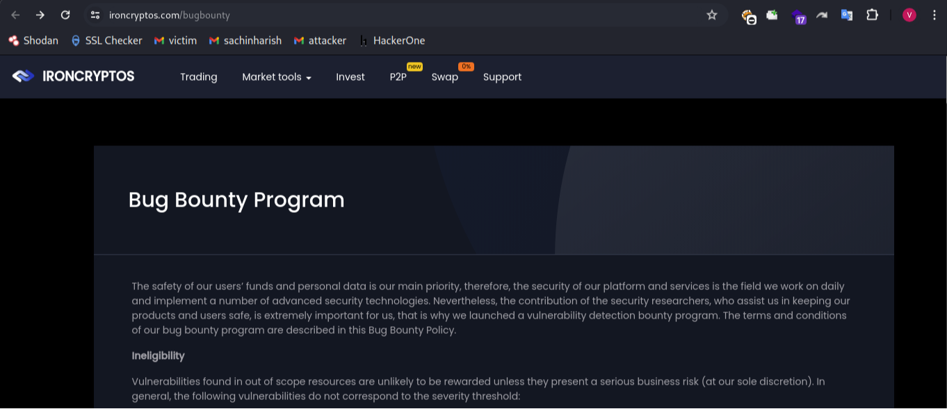 Beware of fake bug bounty programs, my real life experience | by Harish |  OSINT Team