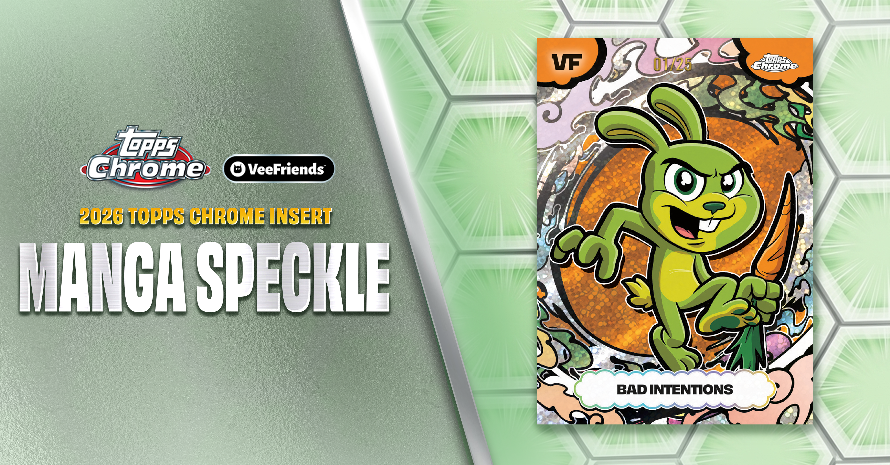 Road To Chrome: Spotlighting the Manga Speckle Set Insert In Topps