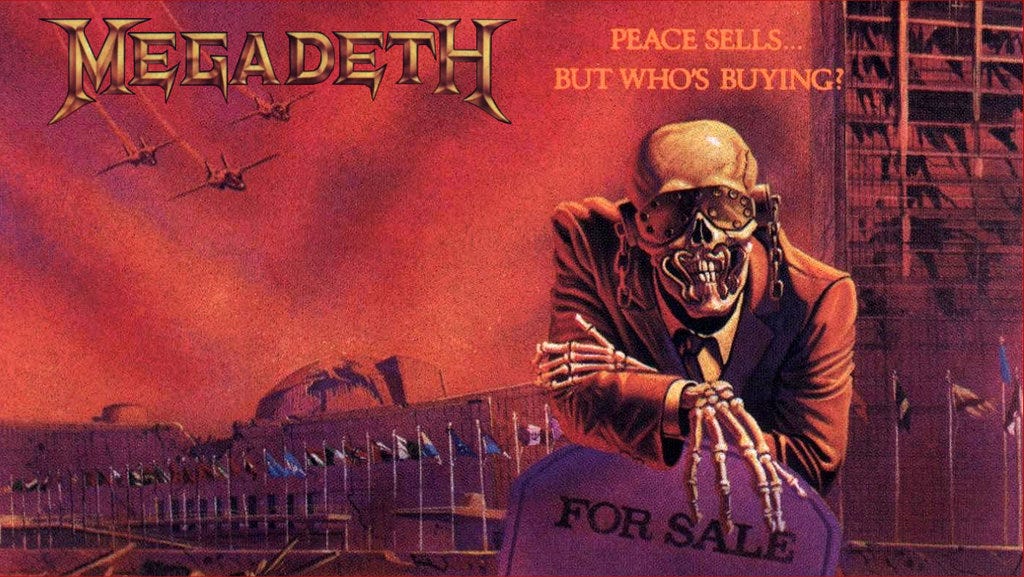 メガデス Peace Sells... But Who's Buying? Peace Sells…But Who's Buying” Album Review | by Jacob Krause