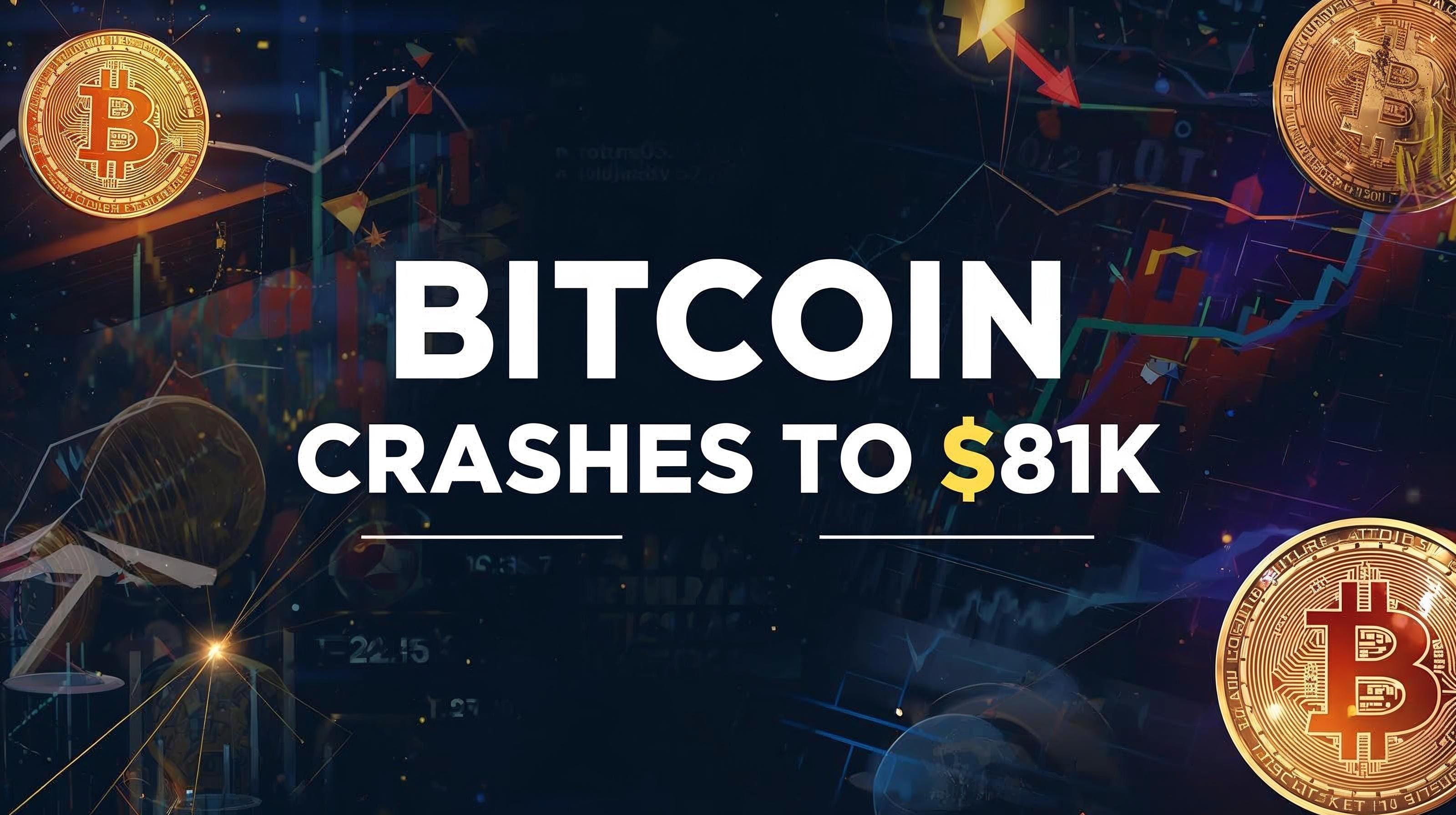 Bitcoin Crashes to $81K: What I Learned from Surviving Multiple Market  Wipeouts | by Blend Visions | Coinmonks | Medium
