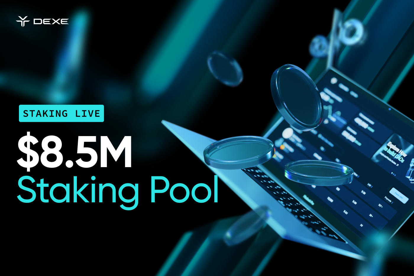 DeXe DAO Multi-Chain Staking Program is live with over $8.5M Pool | by DeXe  Protocol | Medium