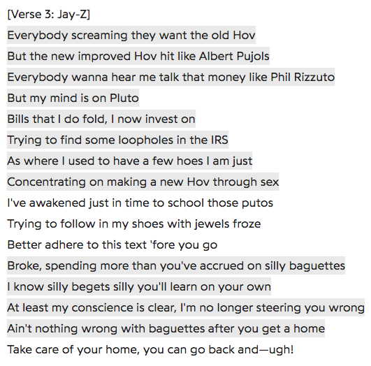 Jay-Z Is The Most Successful Writer of His Generation ~ In 2006 He