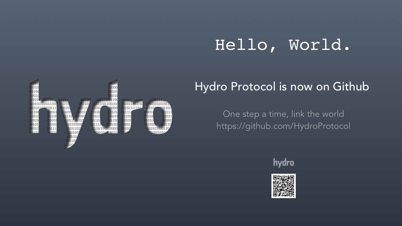 Hello, World | Hydro API on Github | by Hydro Protocol | Hydro Protocol |  Medium