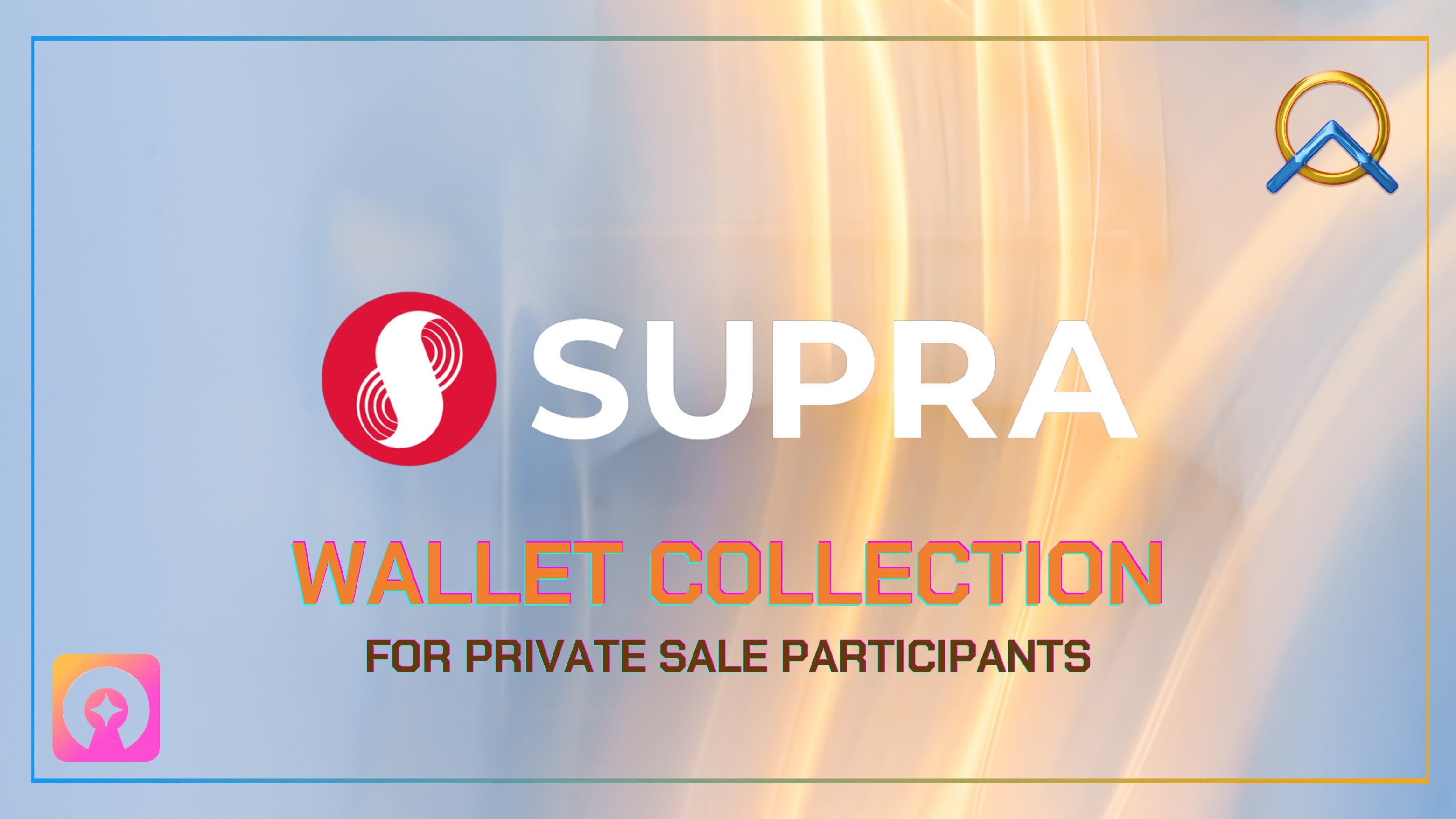 Supra Wallet Collection for Private Sale participants | by StarLaunch |  Medium