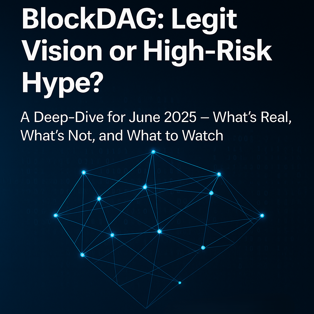 BlockDAG: Legit Vision or High-Risk Hype? | by cryptomantide | Medium
