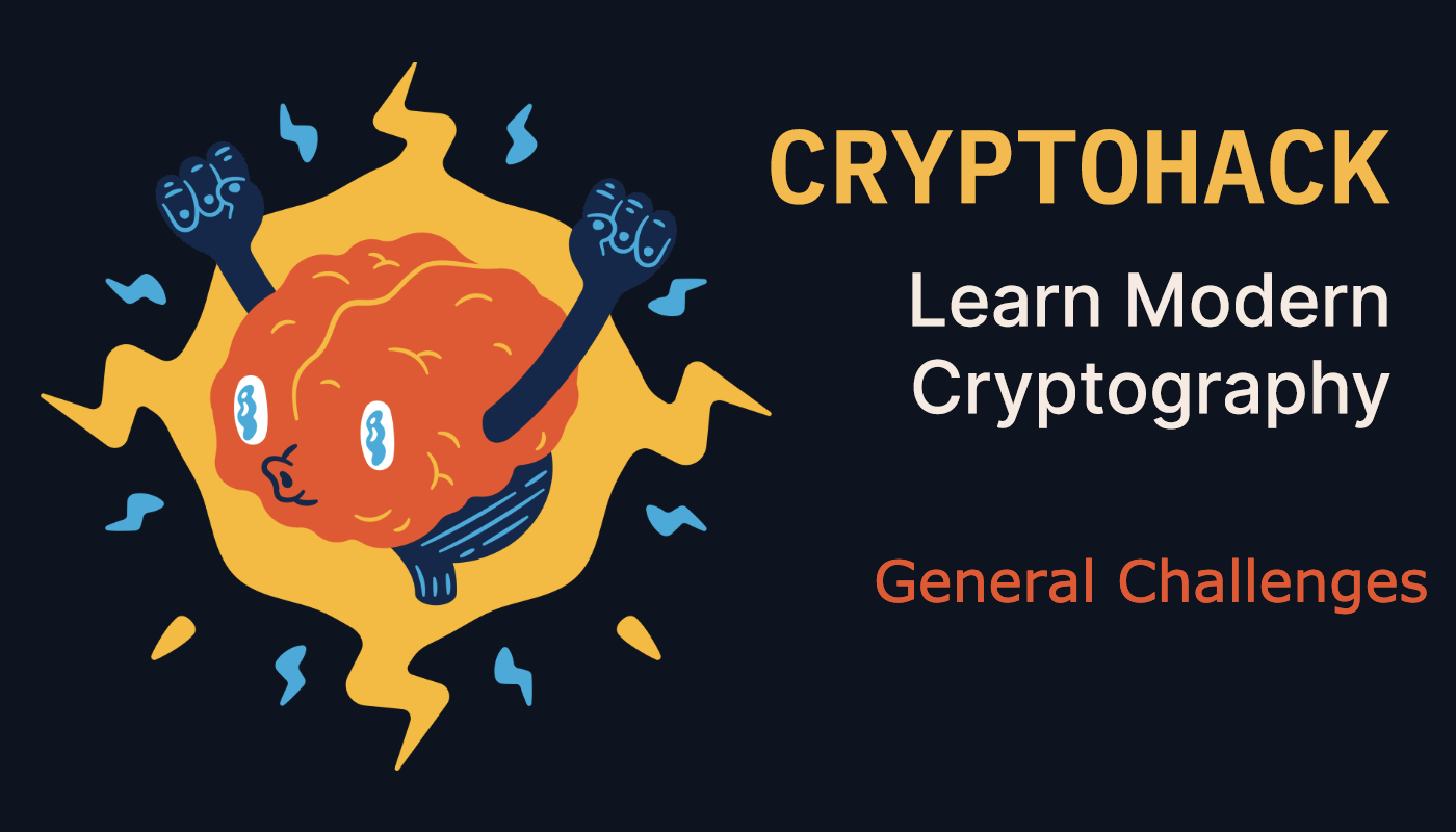 CryptoHack Writeup Part I - General | System Weakness