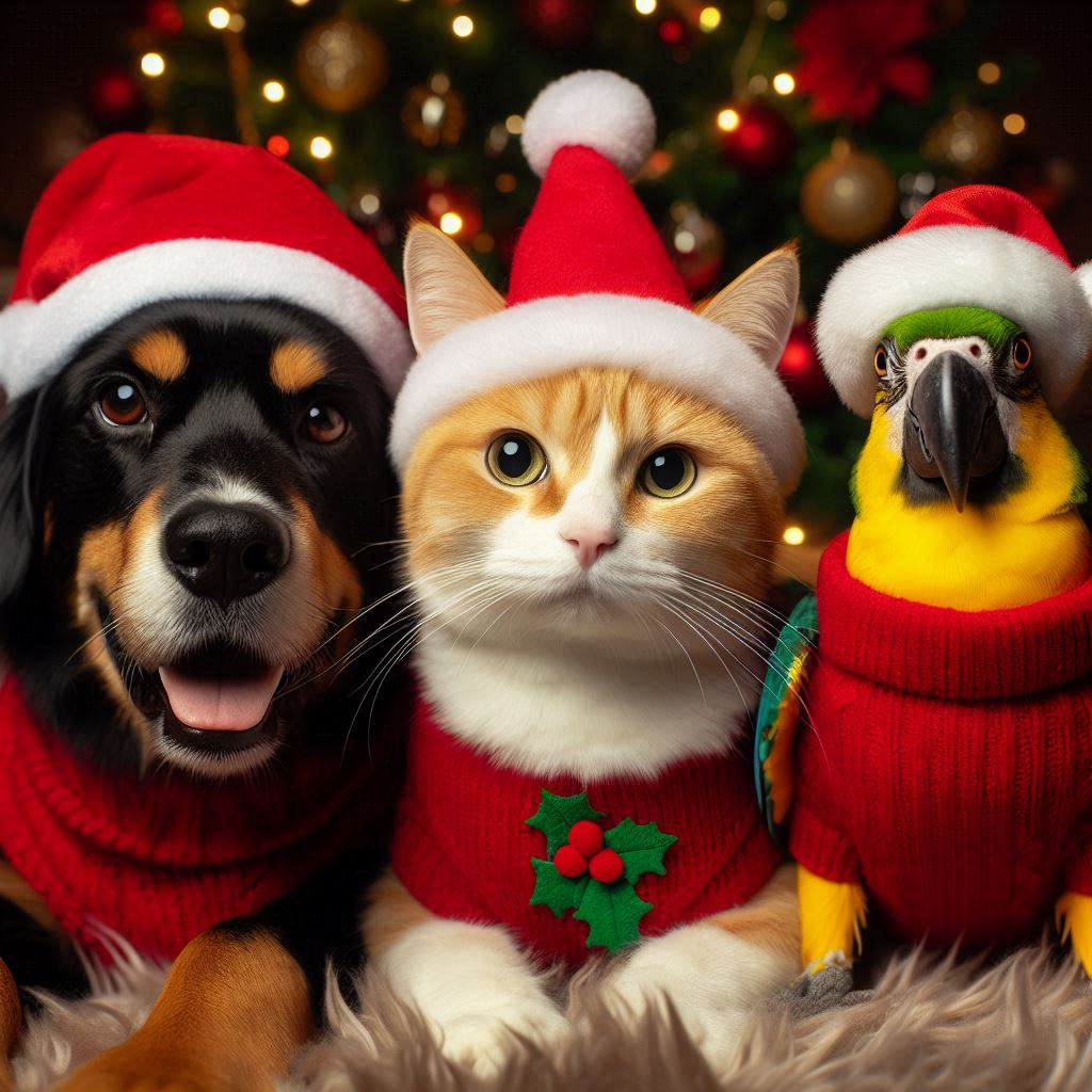 50,000+ Christmas Dog Pictures | Download Free Images on Unsplash, image size:1024x1024