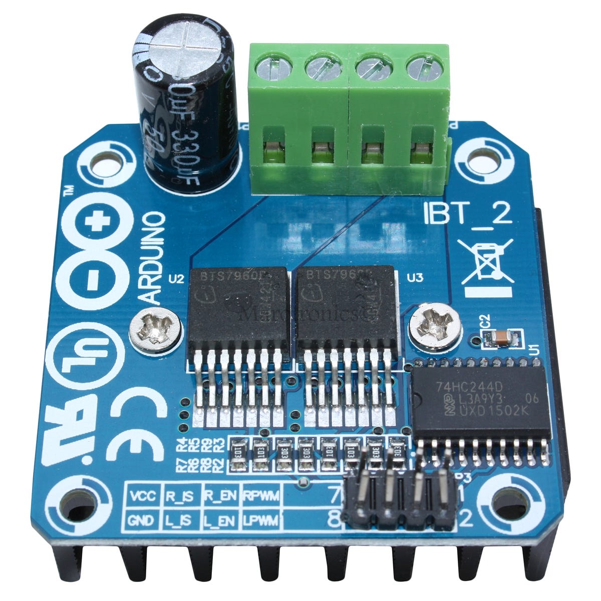 BTS7960B- High Current PN Half Bridge | by J3