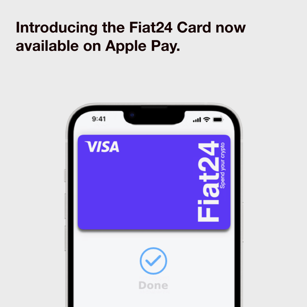 Fiat24 Brings Apple Pay to Customers | by Blockchain Babe | fiat24 | Medium
