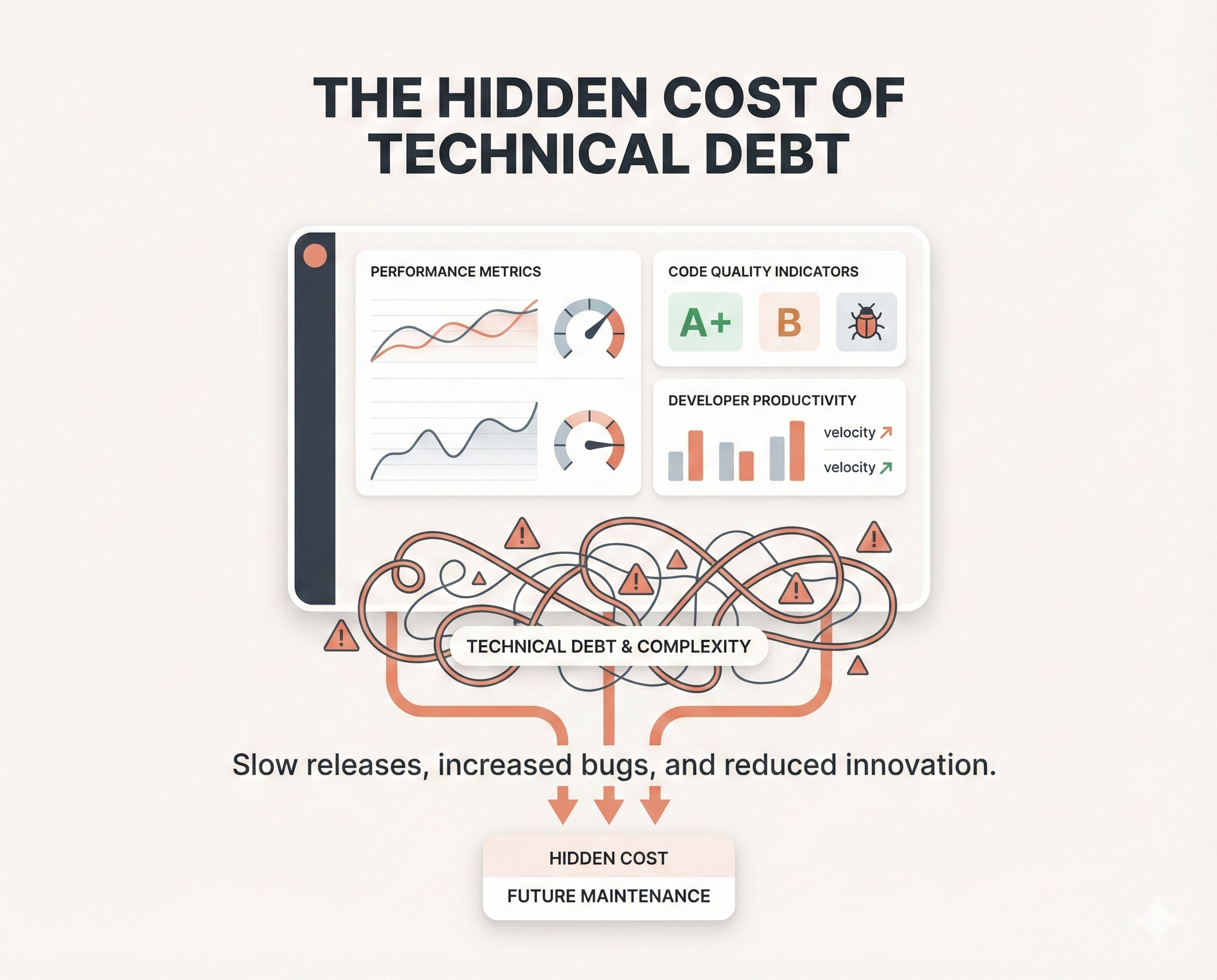 Hidden Cost of Frontend Technical Debt: Performance, UX & Developer  Productivity | Medium